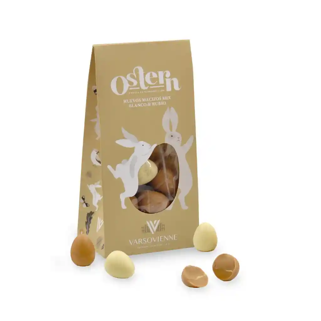 Cartera Huevos Blanco-rubio Macizos 135 Grs