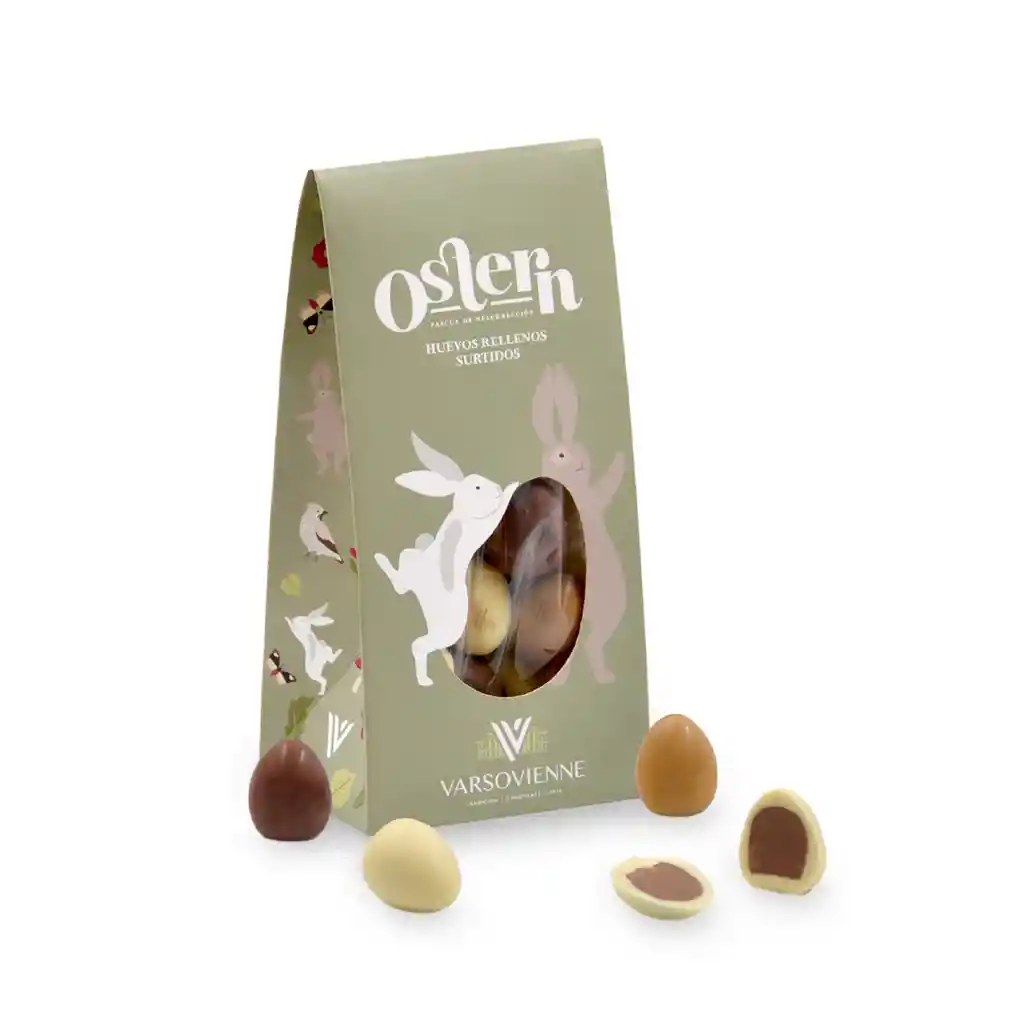 Cartera De Huevos Surtidos Rellenos 135 Grs