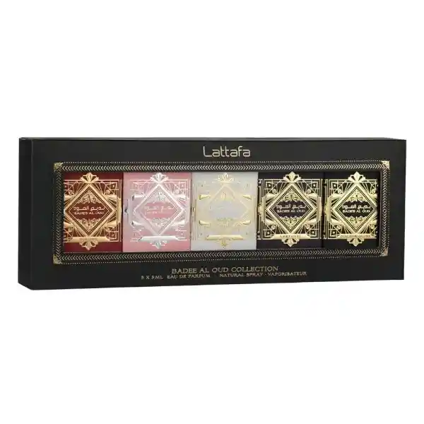 Lattafa Set 5 Badee Al Oud Collection De 5ml