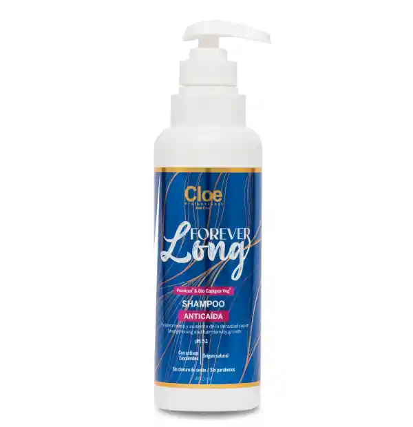 Shampoo Forever Long Anti Caída 400ml.