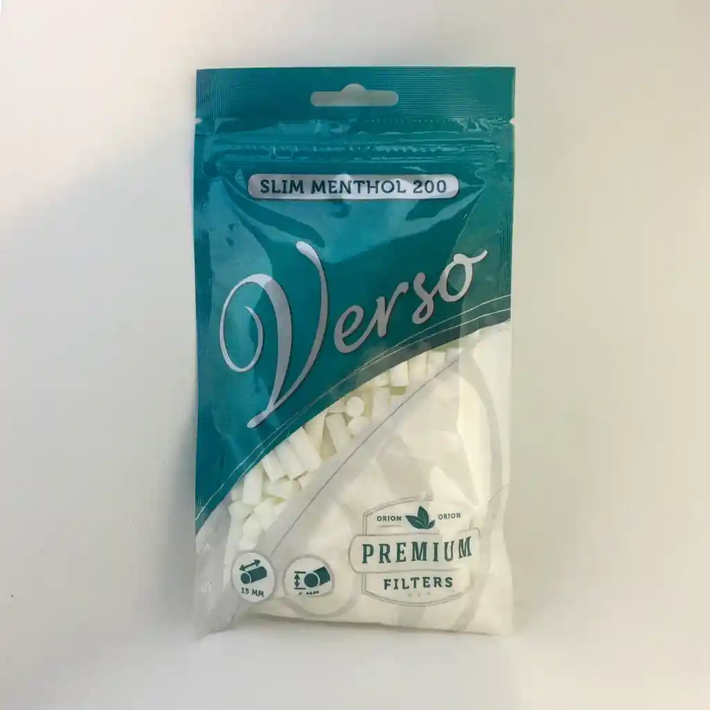 Filtros Verso Slim Mentolados