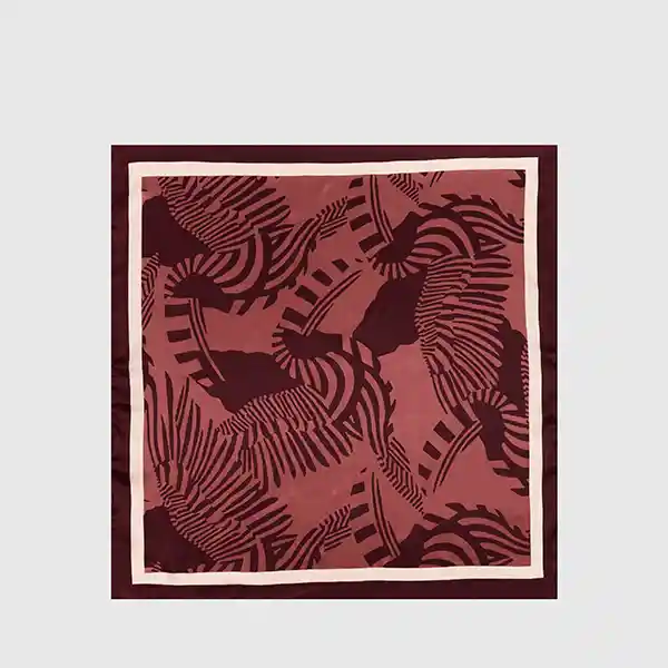 Pañuelo Cuadrado Tucanes Burdeo