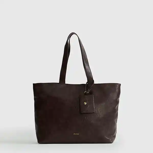 Cartera Tote Tarjetero Café