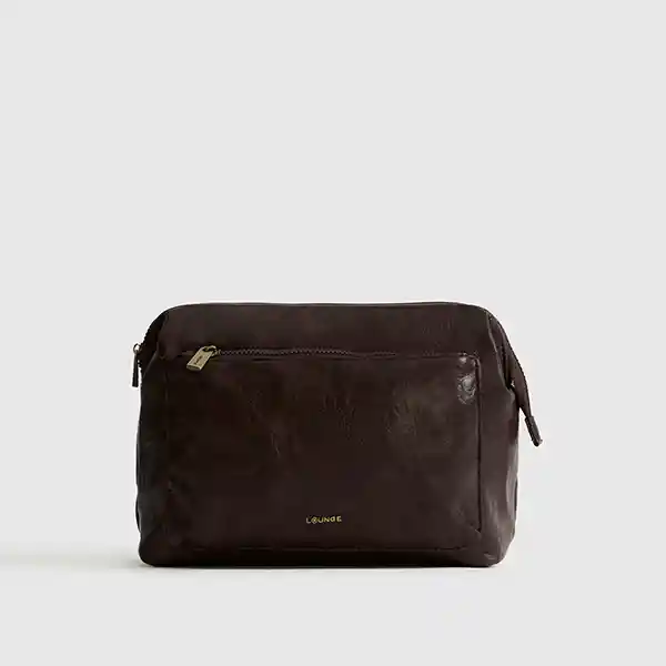 Cosmetiquero Alambre Pu Café