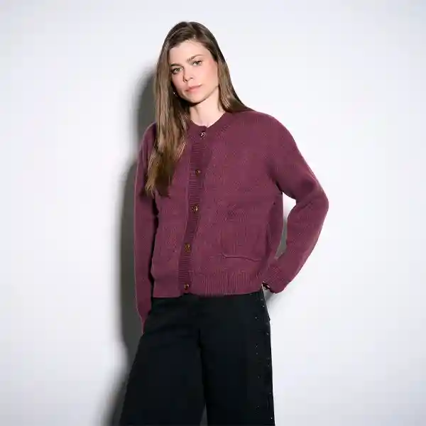 Chaleco Solsticio Malmö Xs Burdeo