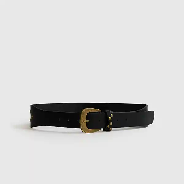 Cinturón Maxi Tachas S/m Negro