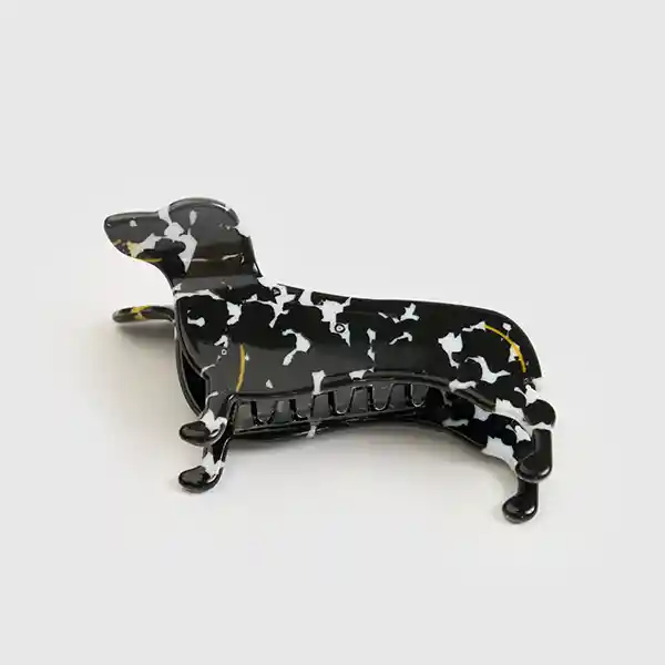 Pinche Con Diseño De Perro Negro