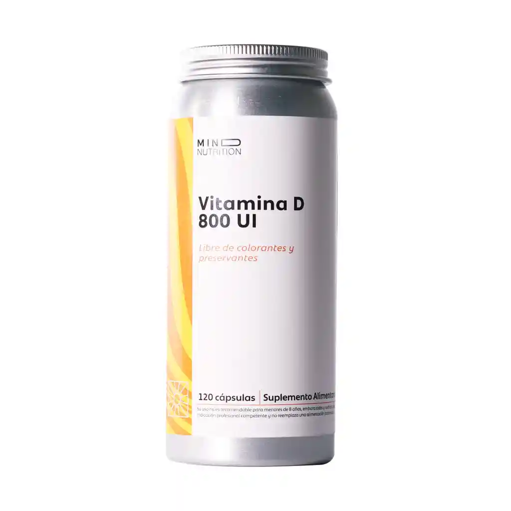 Vitamina D - 60 Cáps | Mind Nutrition