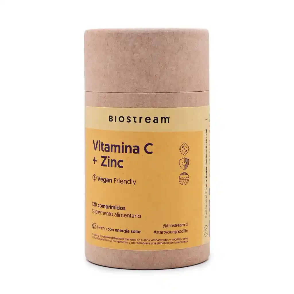 Vitamina C + Zinc | Biostream