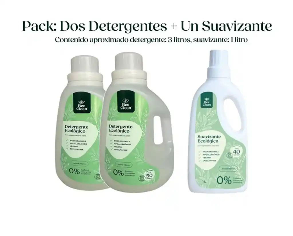 Pack Ahorro Lavado Ecológico