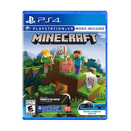 Videojuego Minecraft Colección Inicial Refresh PS4