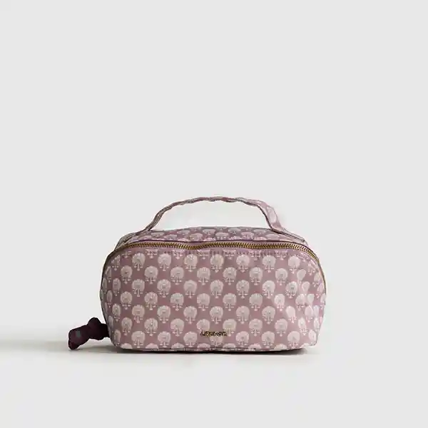 Cosmetiquero Dreamy Nylon Print Rosado