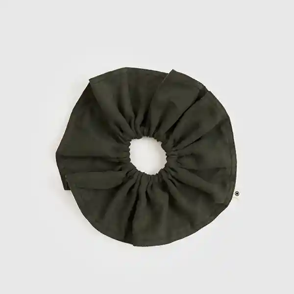 Collet Efecto Gamuza Verde Musgo