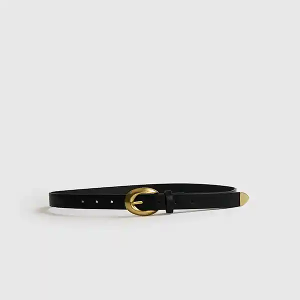 Cinturón Hebilla Básica M/l Negro