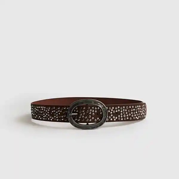 Cinturón Multi Tachas S/m Café