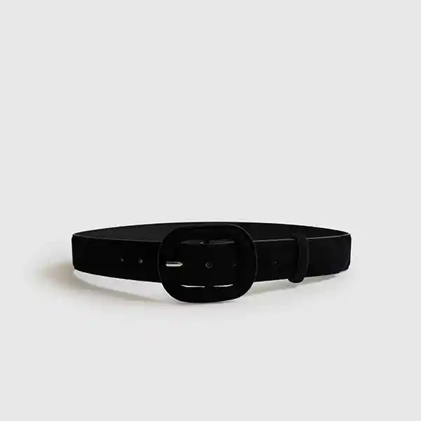Cinturón Fake Suede S/m Negro