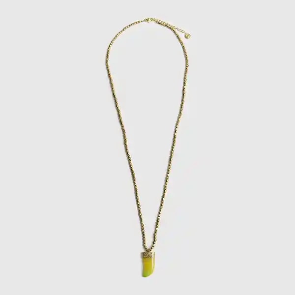 Collar Boho Mostacillas Dorado