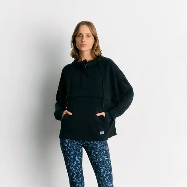 Polerón Deportivo Active M Negro