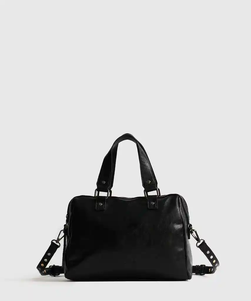 Cartera De Hombro Street Tachas Negro