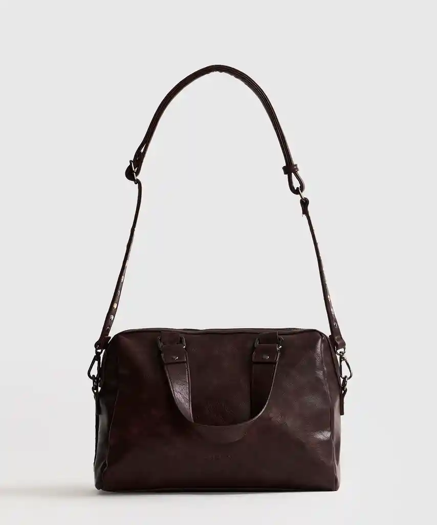 Cartera De Hombro Street Tachas Café