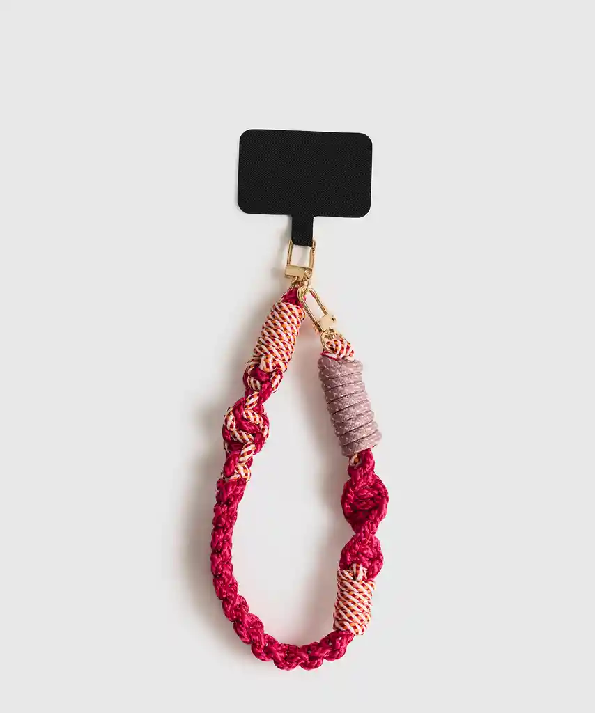 Strap Colgante Celular Circular Rosado
