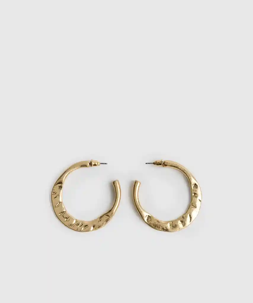 Aros Boho Argollas Grandes Dorado