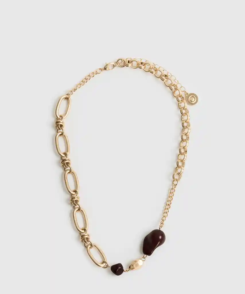 Collar Boho Corto Dorado