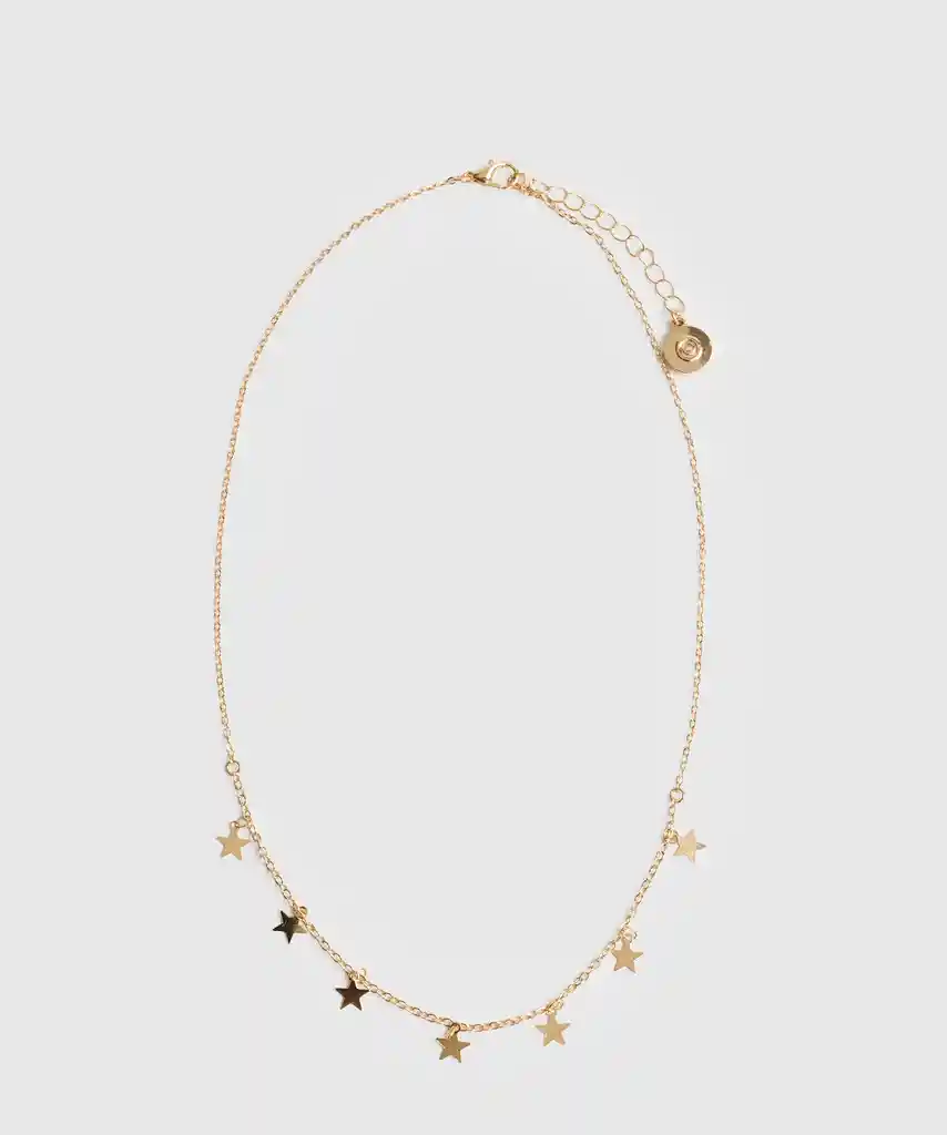 Collar Estrellas Mini Dorado