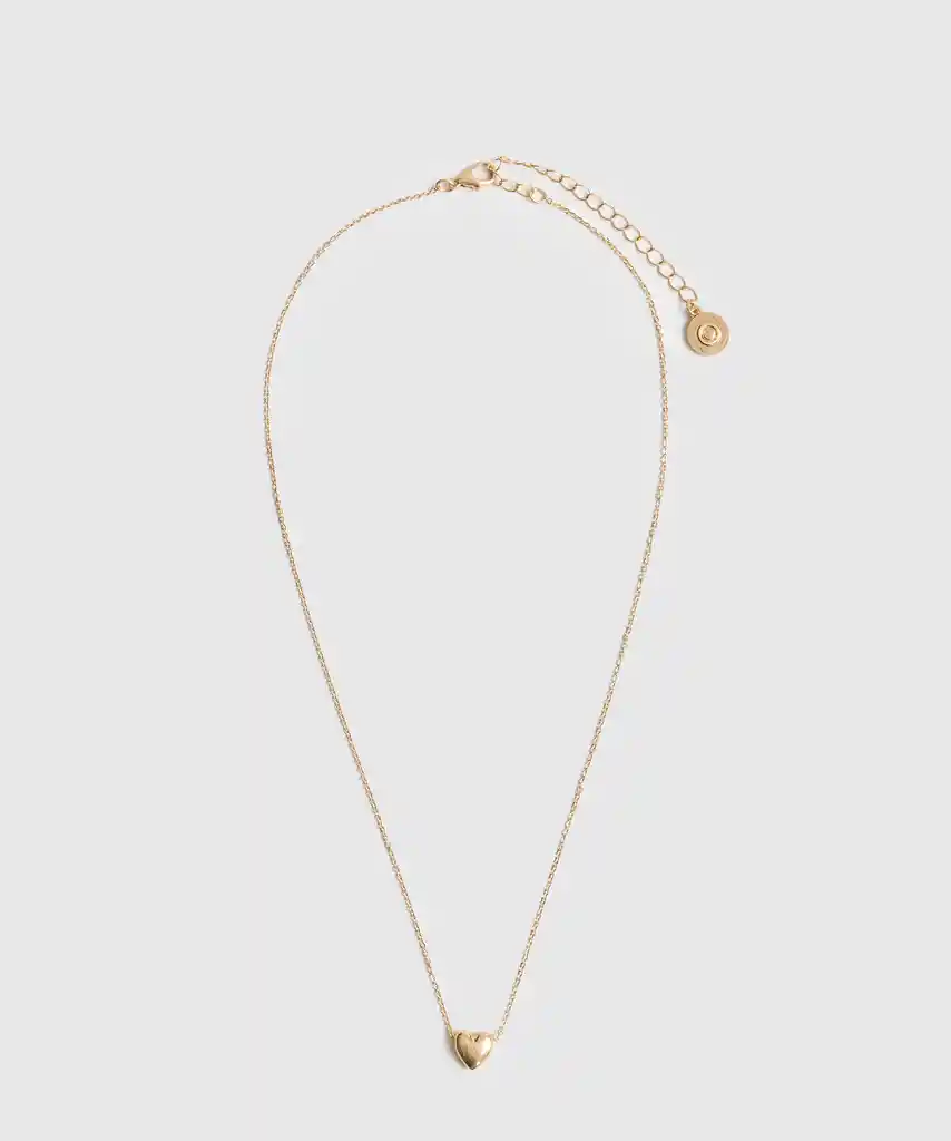 Collar Corazón Dorado