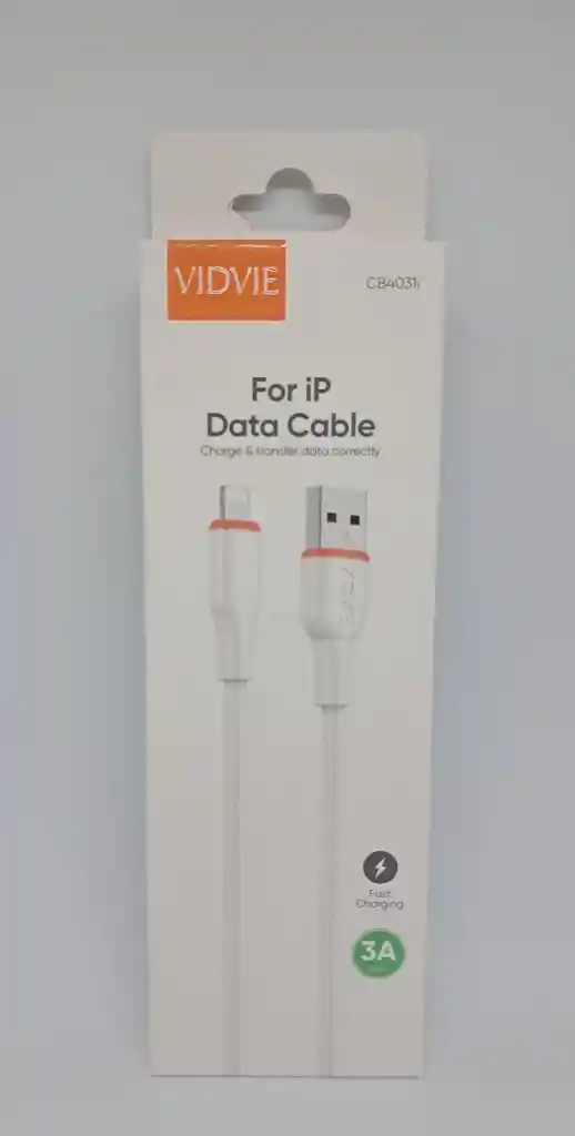 Cable Iphone 100cm - Cb4031i Cb4050i - Blanco - Vidvie