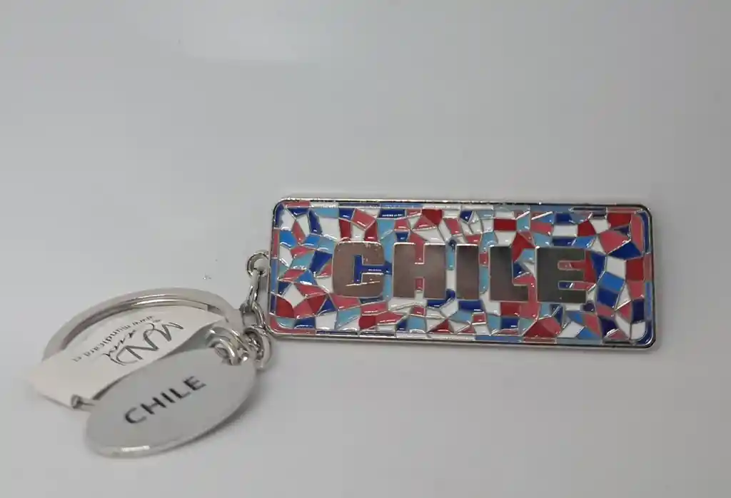 Llavero - Chile Mosaico I Ll28 - Souvenir