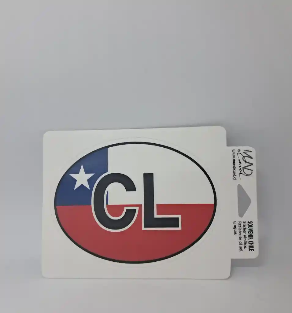 Sticker - Bandera Chile Sv58 - Souvenir