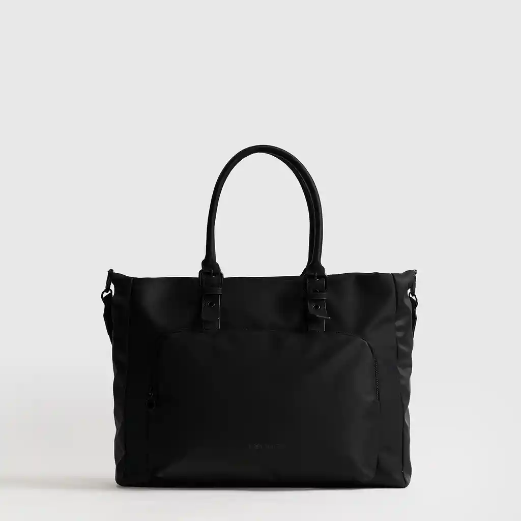 Bolso Hebillas Urban Negro