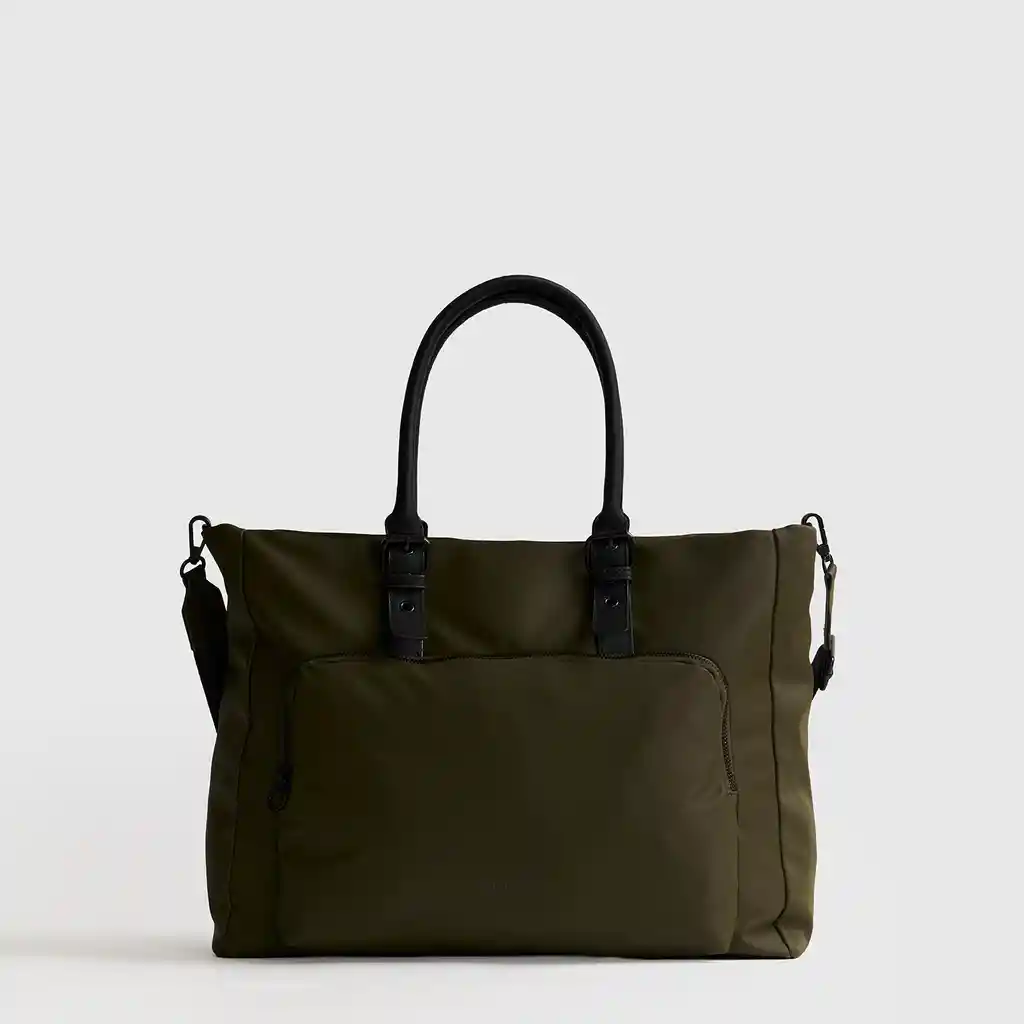 Bolso Hebillas Urban Verde