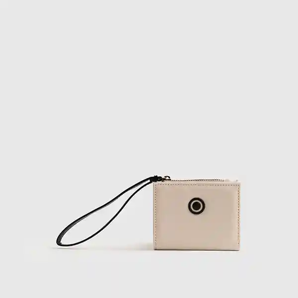 Billetera Street Pequeña Beige