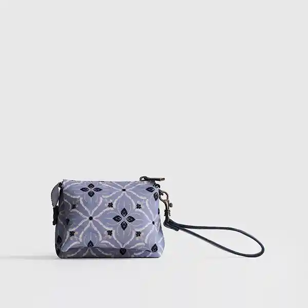 Billetera Monedero Boho Azul