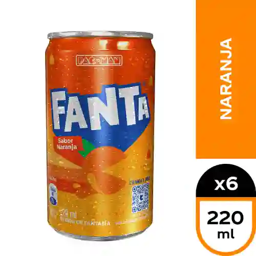 Fanta Naranja 220 ml