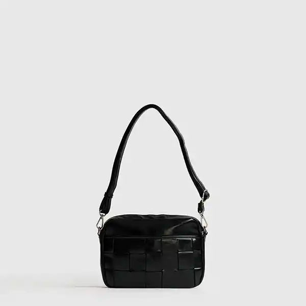 Cartera Bandolera Woman Cuadros Negro