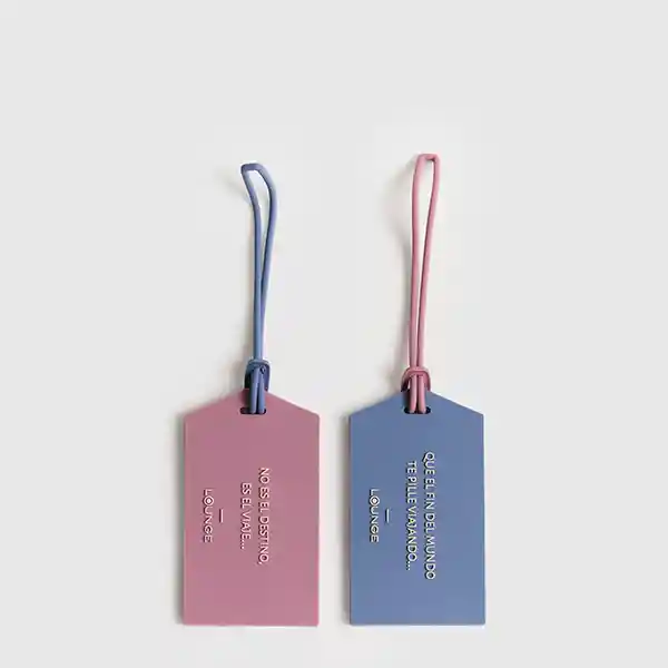 Set Etiquetas Para Maleta Travel Tag Azul
