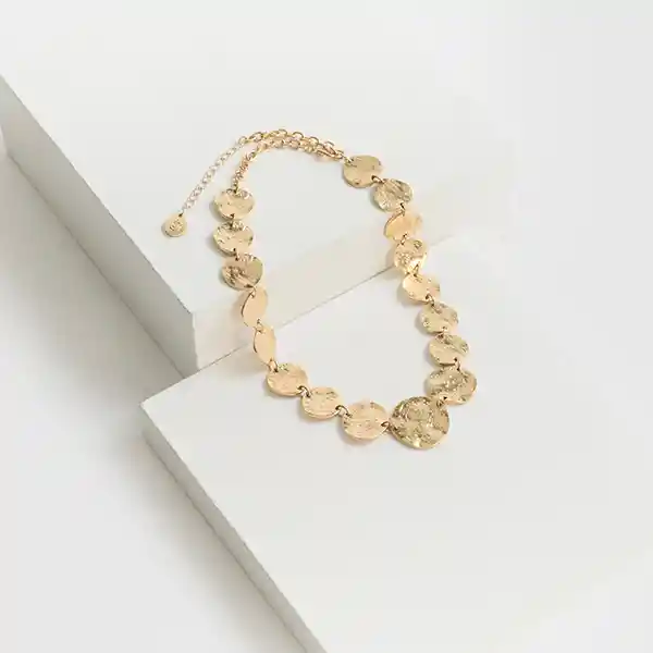 Collar Monedas Boho Dorado