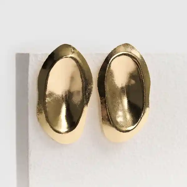Aros Woman Ovalados Dorado