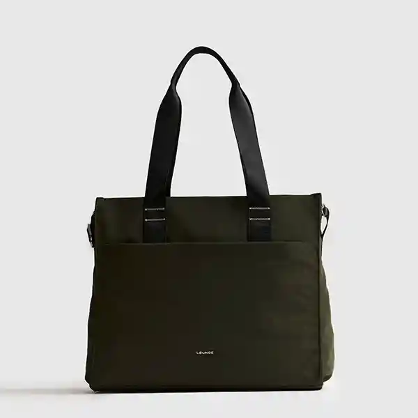 Bolso Iconicas Nylon Notebook Verde