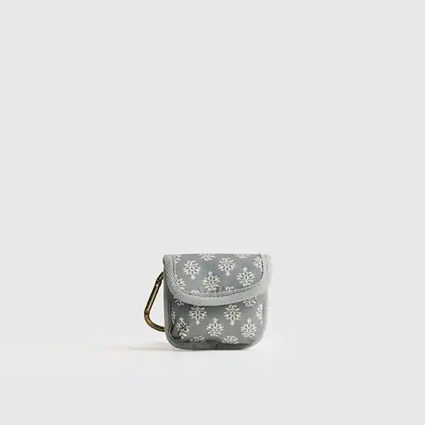 Estuche Audifonos Paisley Verde