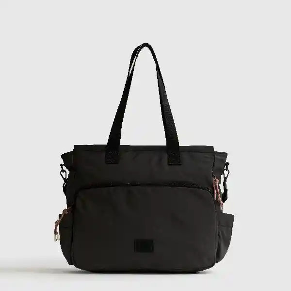 Bolso Notebook Nylon Icónica Gris