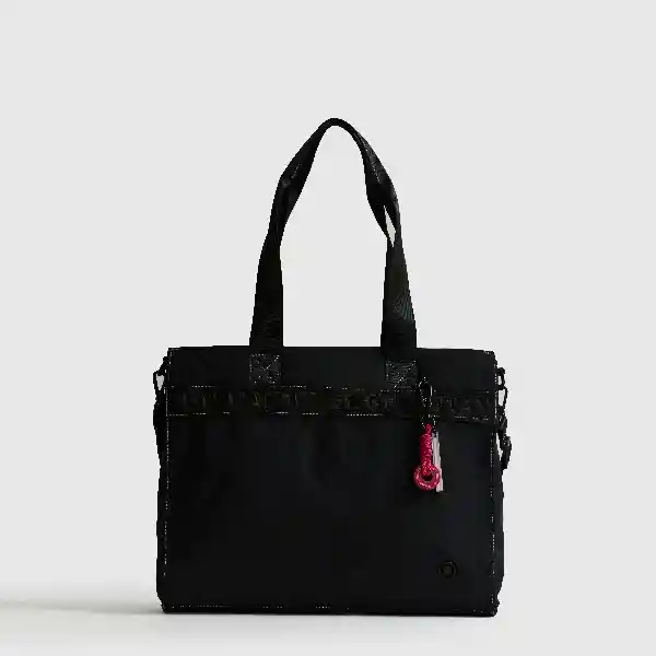 Bolso Notebook Llavero Icónica
 Negro
