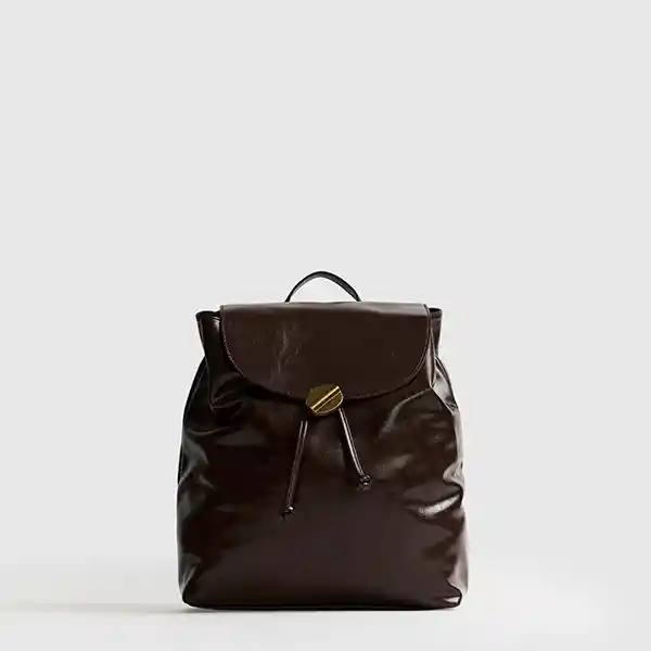 Mochila Woman Broche Café