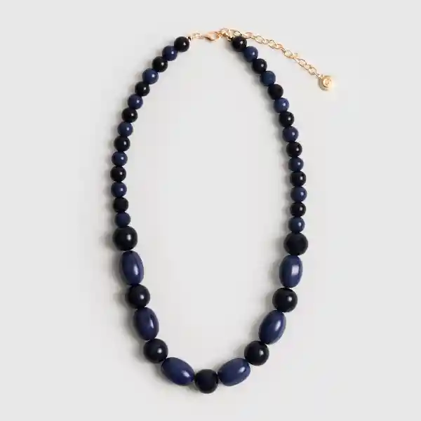 Collar Paradiso Piedras Azul