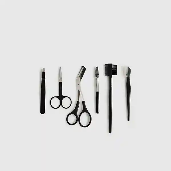 Set Para Cejas Floreado Rosado