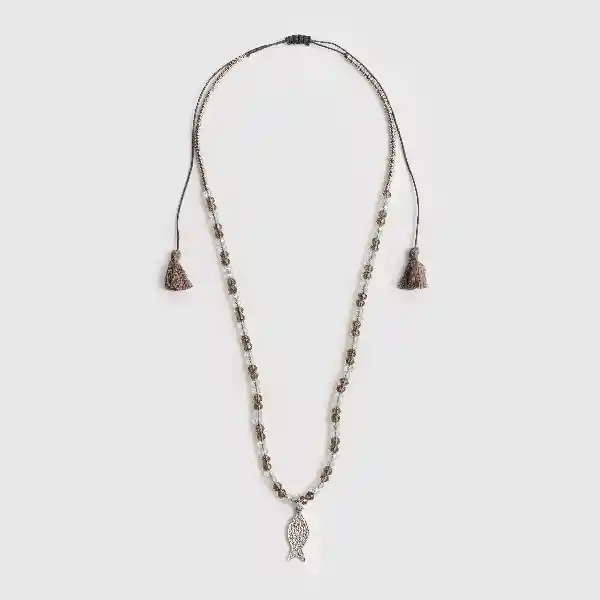 Collar Paradiso Ajustable Plateado