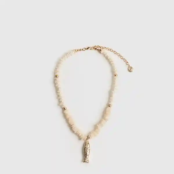 Collar Paradiso Pez Blanco